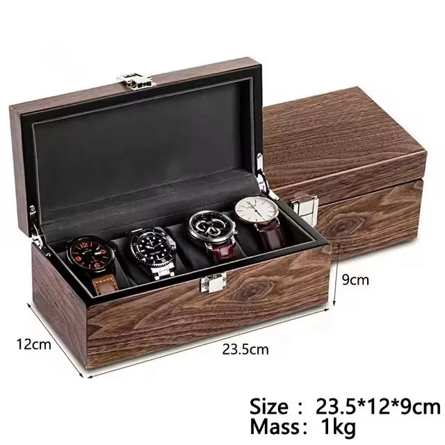 Coffret à montres — Couvercle au choix