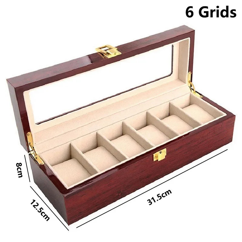 Coffret en MDF — 1 à 12 montres