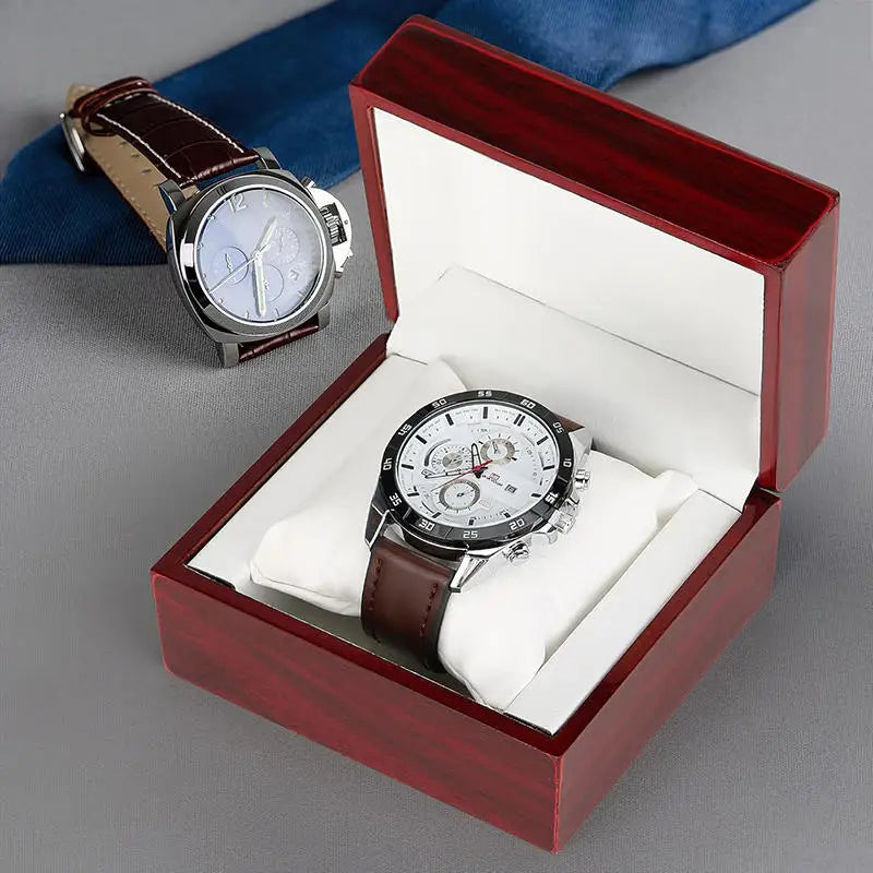 Écrin rembourré — Une montre
