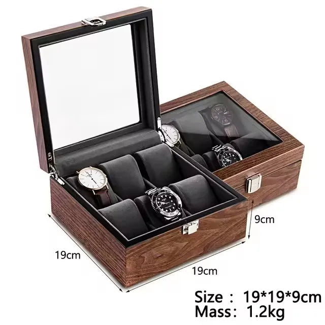 Coffret à montres — Couvercle au choix