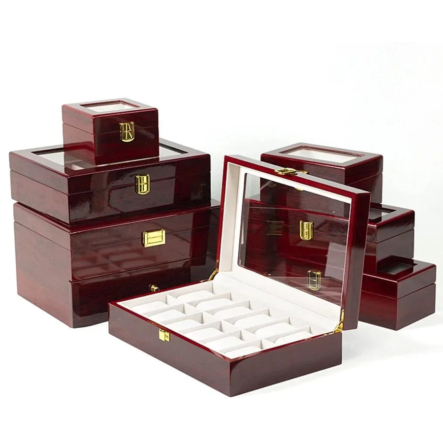 Coffret en MDF — 1 à 12 montres