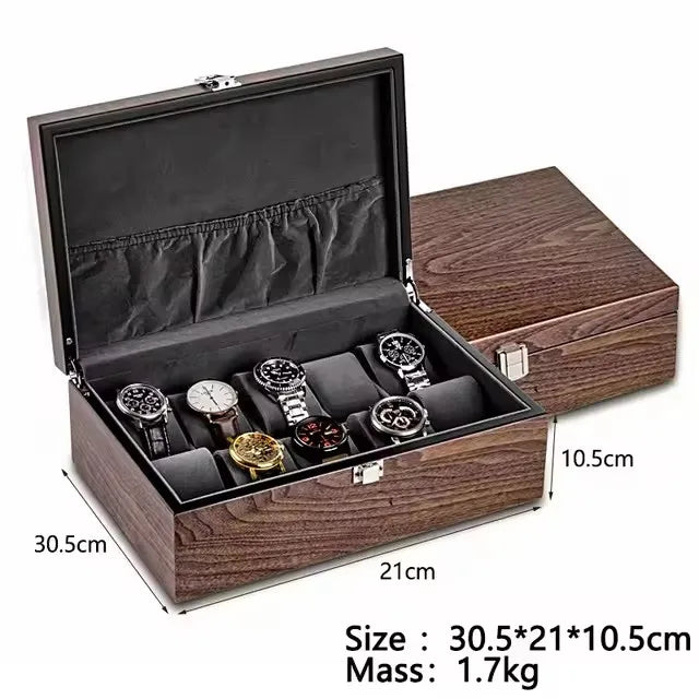 Coffret à montres — Couvercle au choix