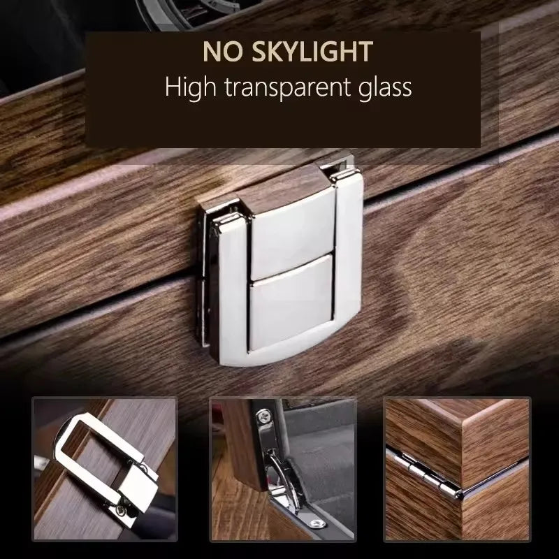 Coffret à montres — Couvercle au choix