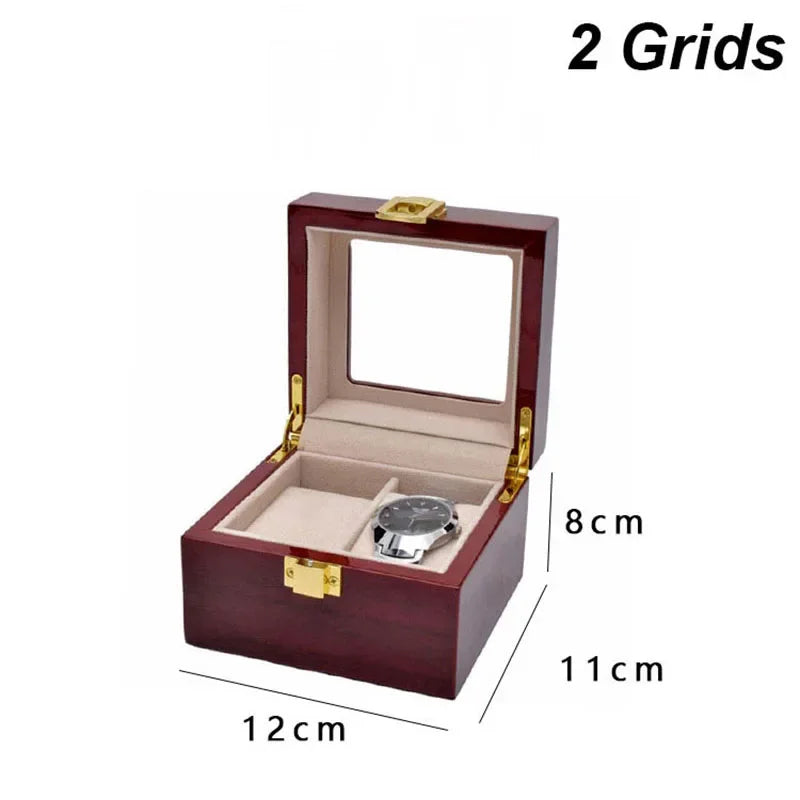 Coffret en MDF — 1 à 12 montres
