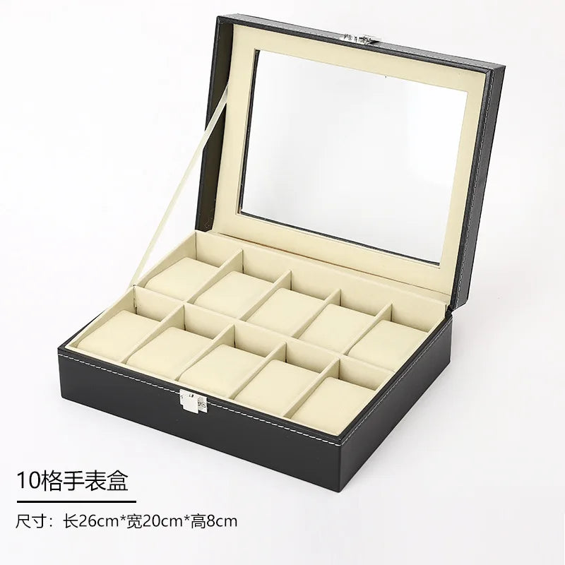 Coffret vitré — 2 à 12 montres