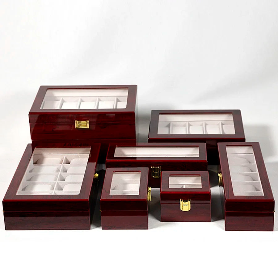 Coffret en MDF — 1 à 12 montres