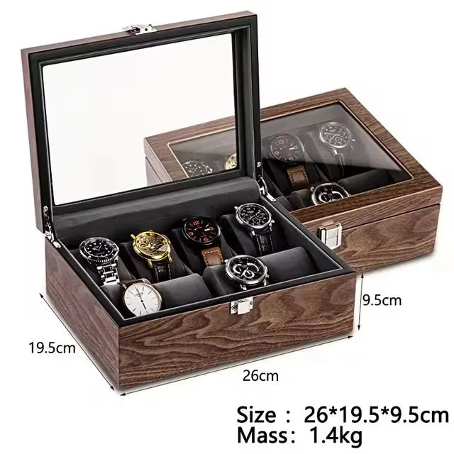 Coffret à montres — Couvercle au choix