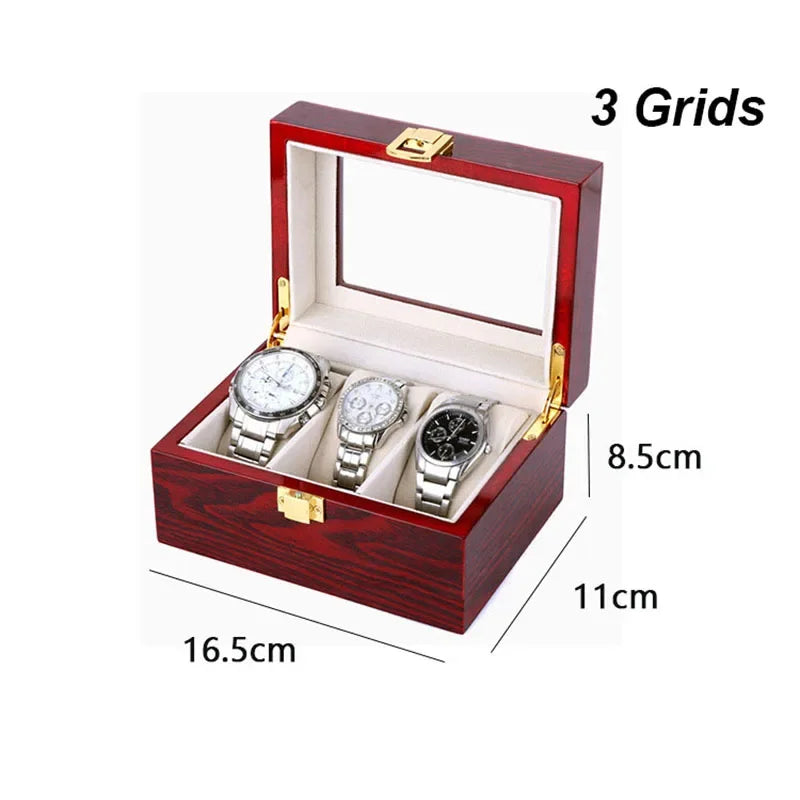 Coffret en MDF — 1 à 12 montres