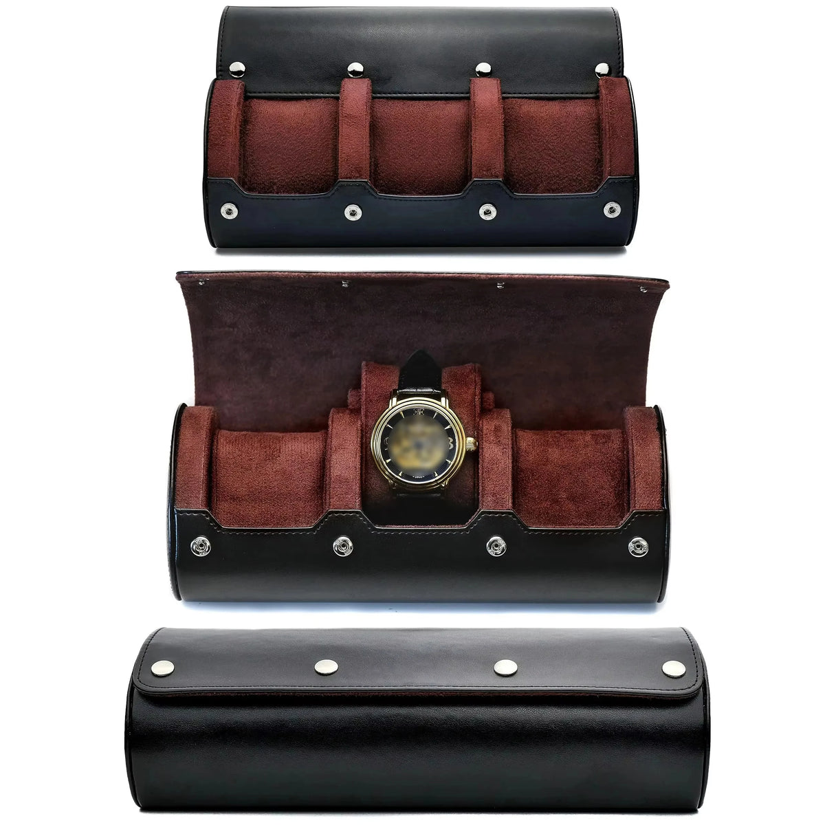 Étui compartimenté — 3 ou 6 montres