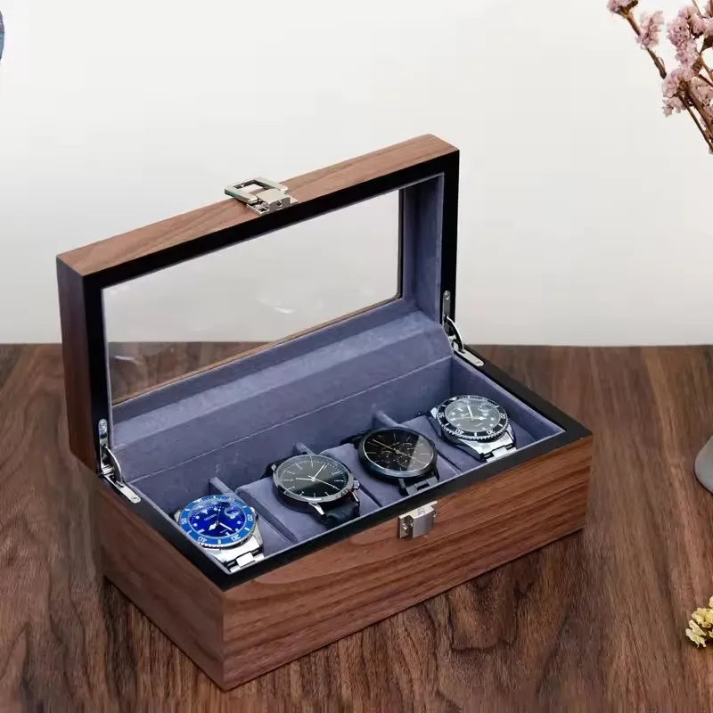 Coffret à montres — Couvercle au choix